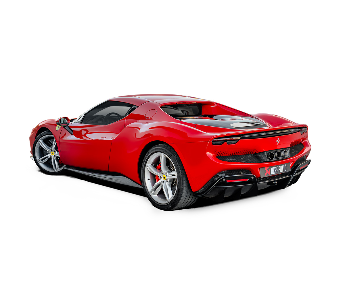 Akrapovič ferrari 296gtb slip-on race line exhaust system 4 Akrapovič ferrari 296gtb slip-on race line exhaust system - image 4