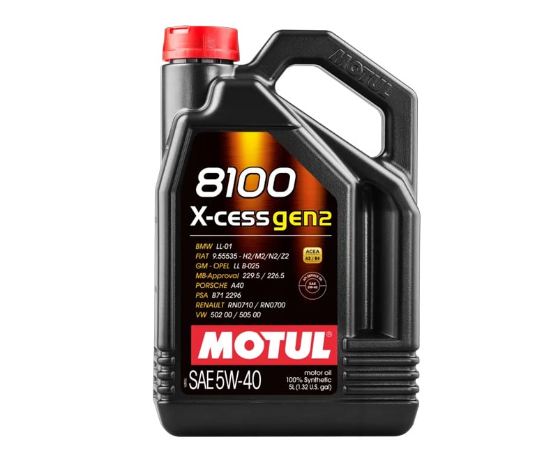 Motul 8100 x-cess gen2 5w-40 engine oil 3 Motul 8100 x-cess gen2 5w-40 engine oil - image 3