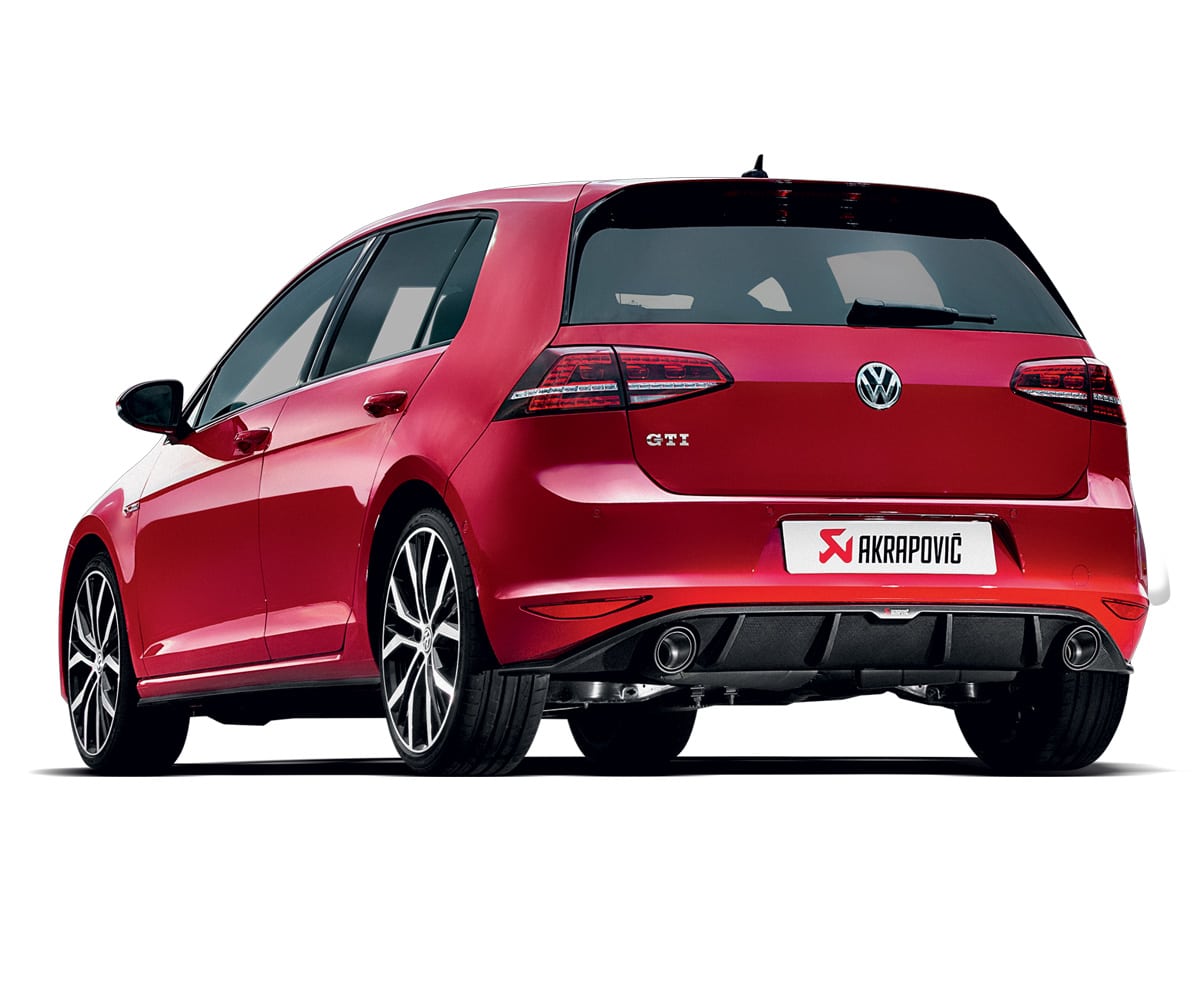 Akrapovič volkswagen golf mk7 gti (pre-facelift) slip-on race line exhaust system 3 Akrapovič volkswagen golf mk7 gti (pre-facelift) slip-on race line exhaust system - image 3