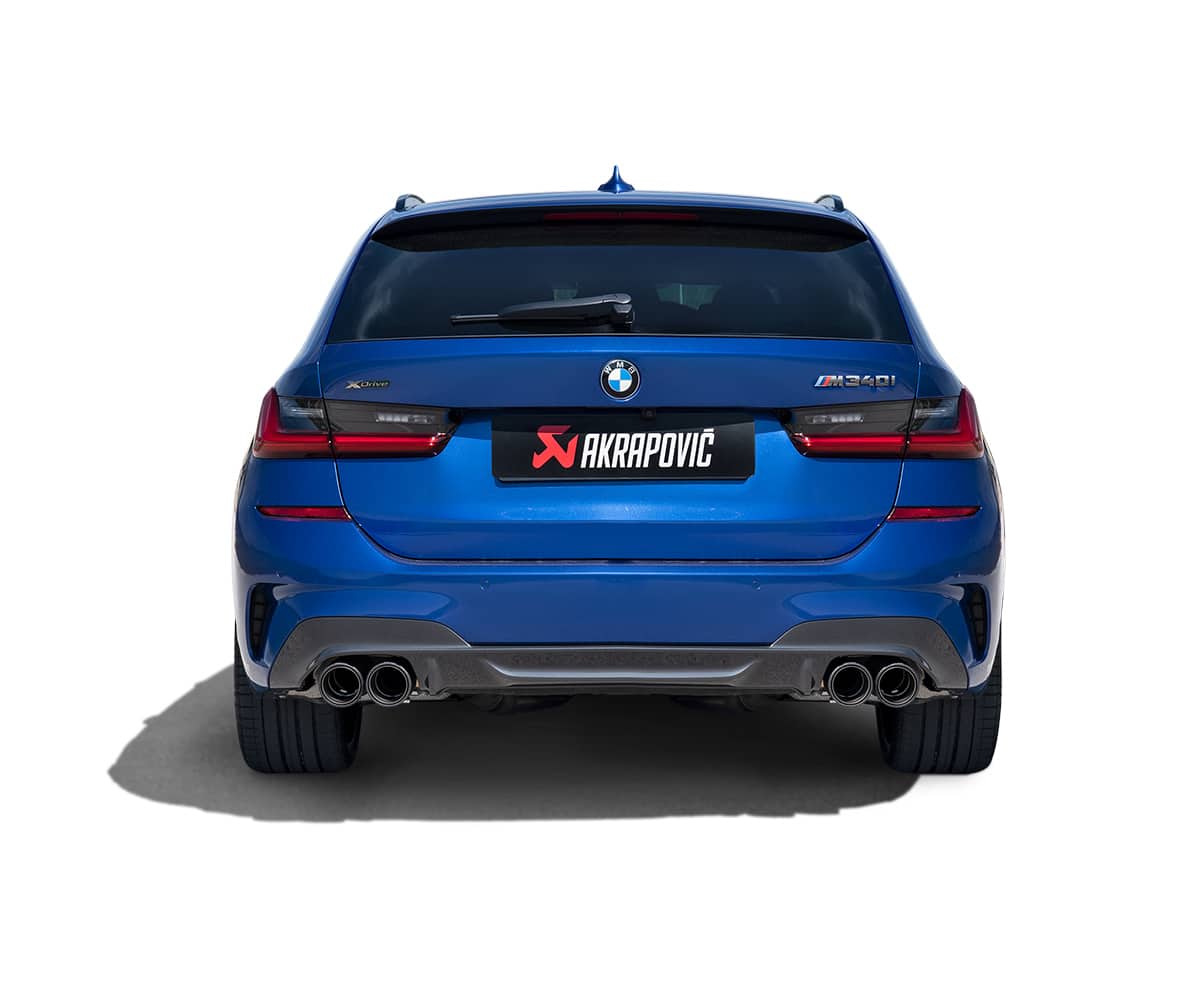 Akrapovič bmw m340i (g20/21) & m440i gran coupe (g26) slip-on line exhaust system 2 Akrapovič bmw m340i (g20/21) & m440i gran coupe (g26) slip-on line exhaust system - image 2