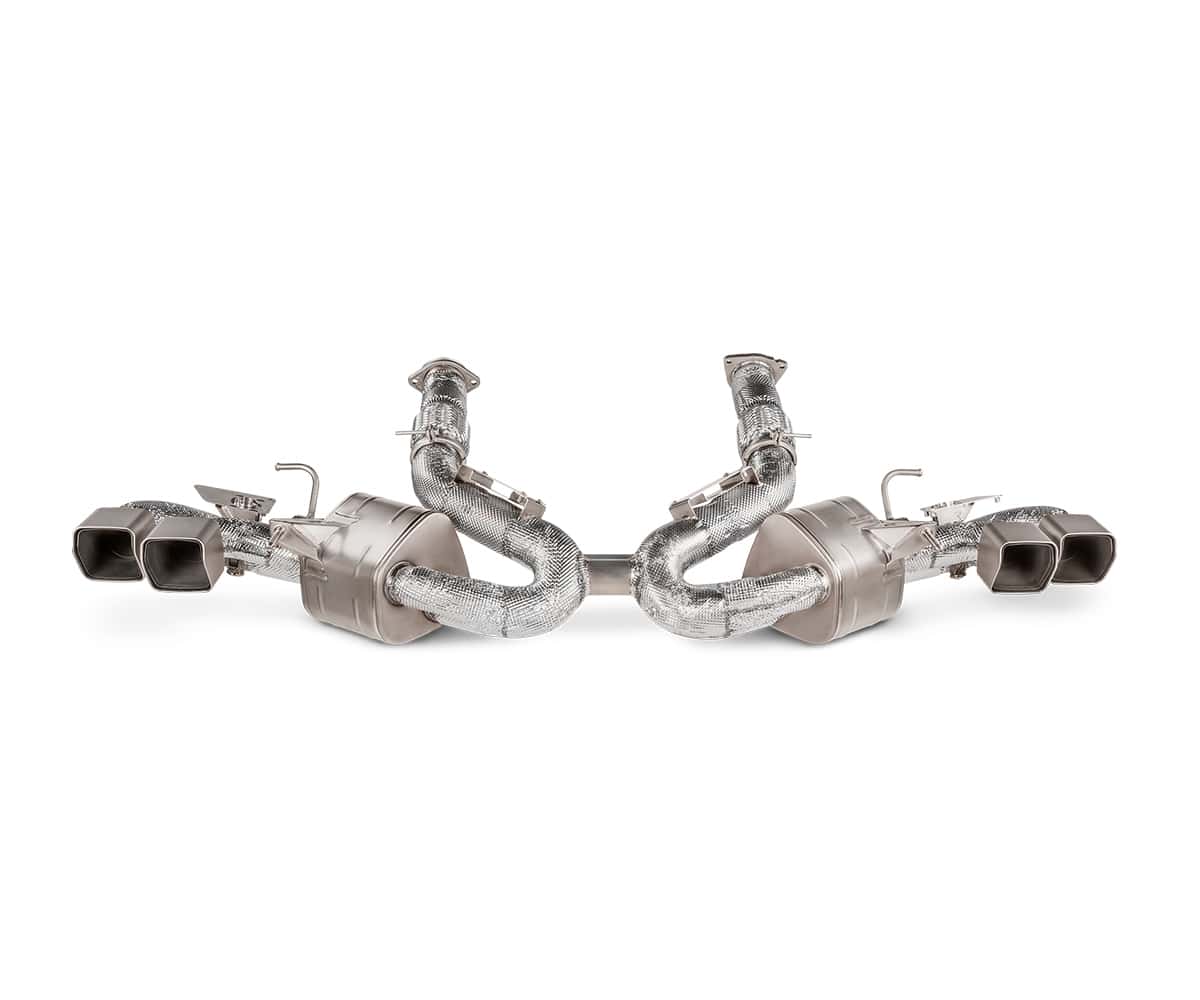Akrapovič chevrolet corvette stingray (c8) slip-on line exhaust system 1 Akrapovič chevrolet corvette stingray (c8) slip-on line exhaust system