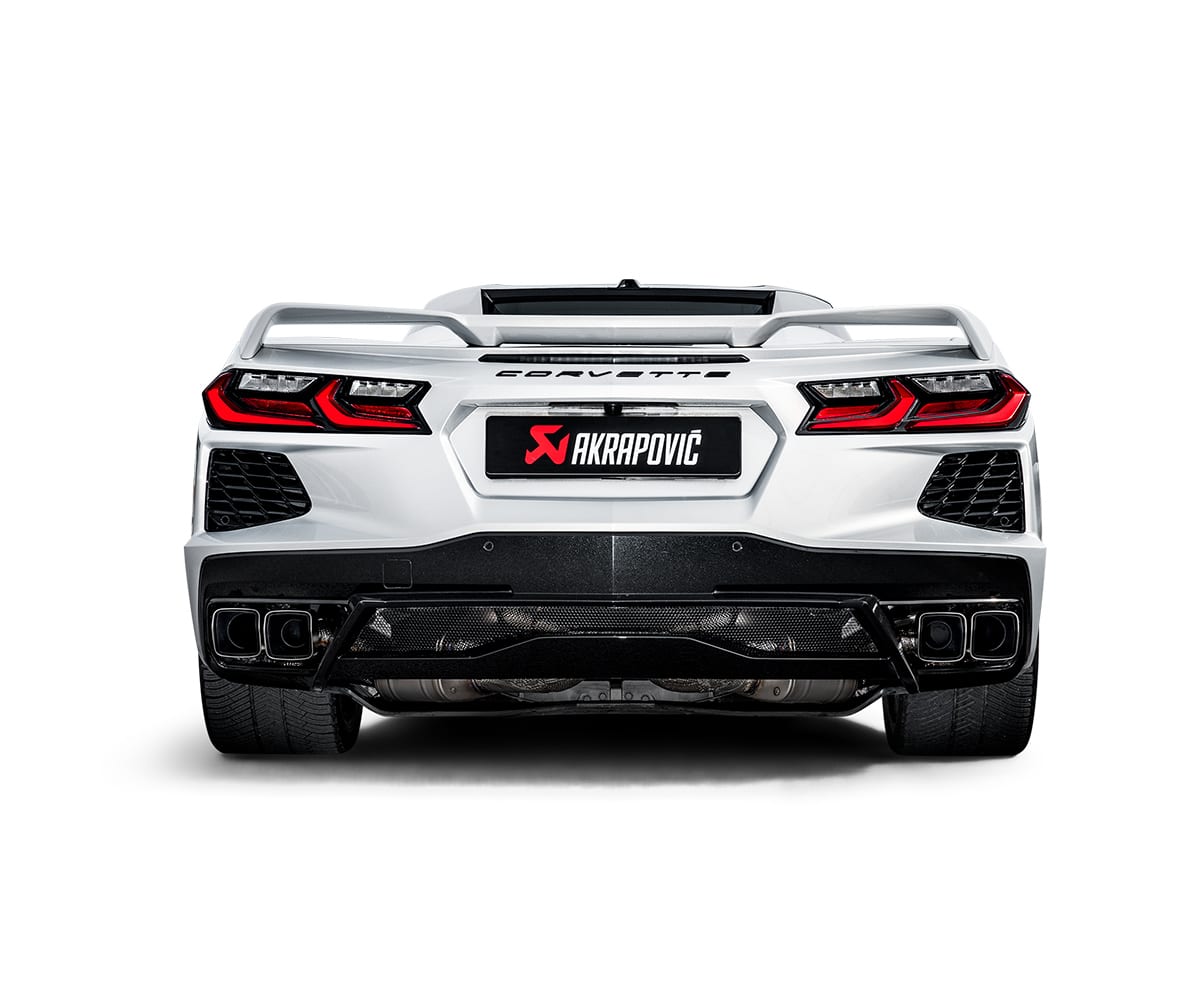 Akrapovič chevrolet corvette stingray (c8) slip-on line exhaust system 3 Akrapovič chevrolet corvette stingray (c8) slip-on line exhaust system - image 3