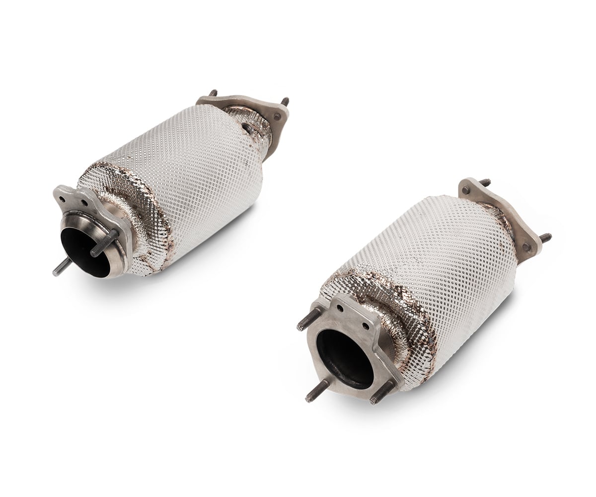 Akrapovič chevrolet corvette stingray (c8) catless link pipe 1 Akrapovič chevrolet corvette stingray (c8) catless link pipe