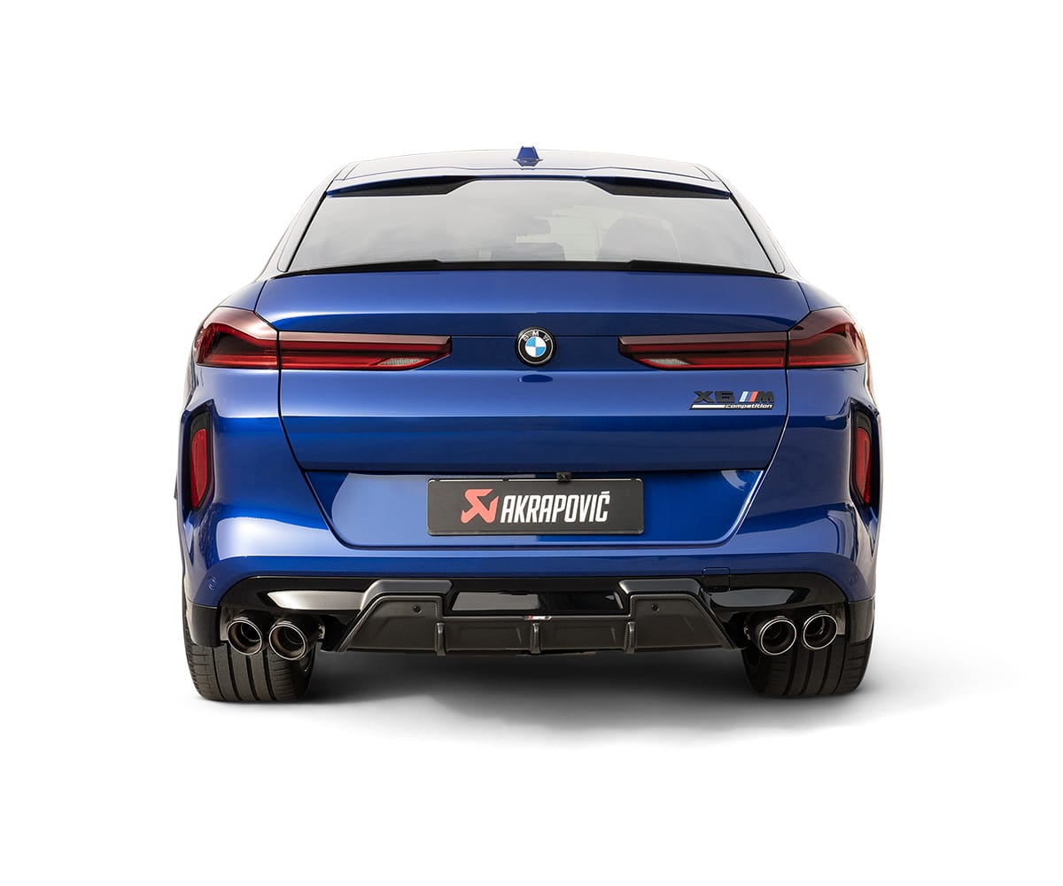 Akrapovič bmw x5m/x6m (f95/f96) 2024+ slip-on line exhaust system 5 Akrapovič bmw x5m/x6m (f95/f96) 2024+ slip-on line exhaust system - image 5