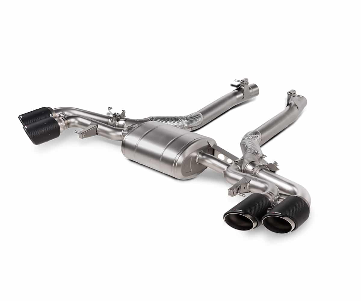 Akrapovič bmw x5m/x6m (f95/f96) 2024+ slip-on line exhaust system 1 Akrapovič bmw x5m/x6m (f95/f96) 2024+ slip-on line exhaust system