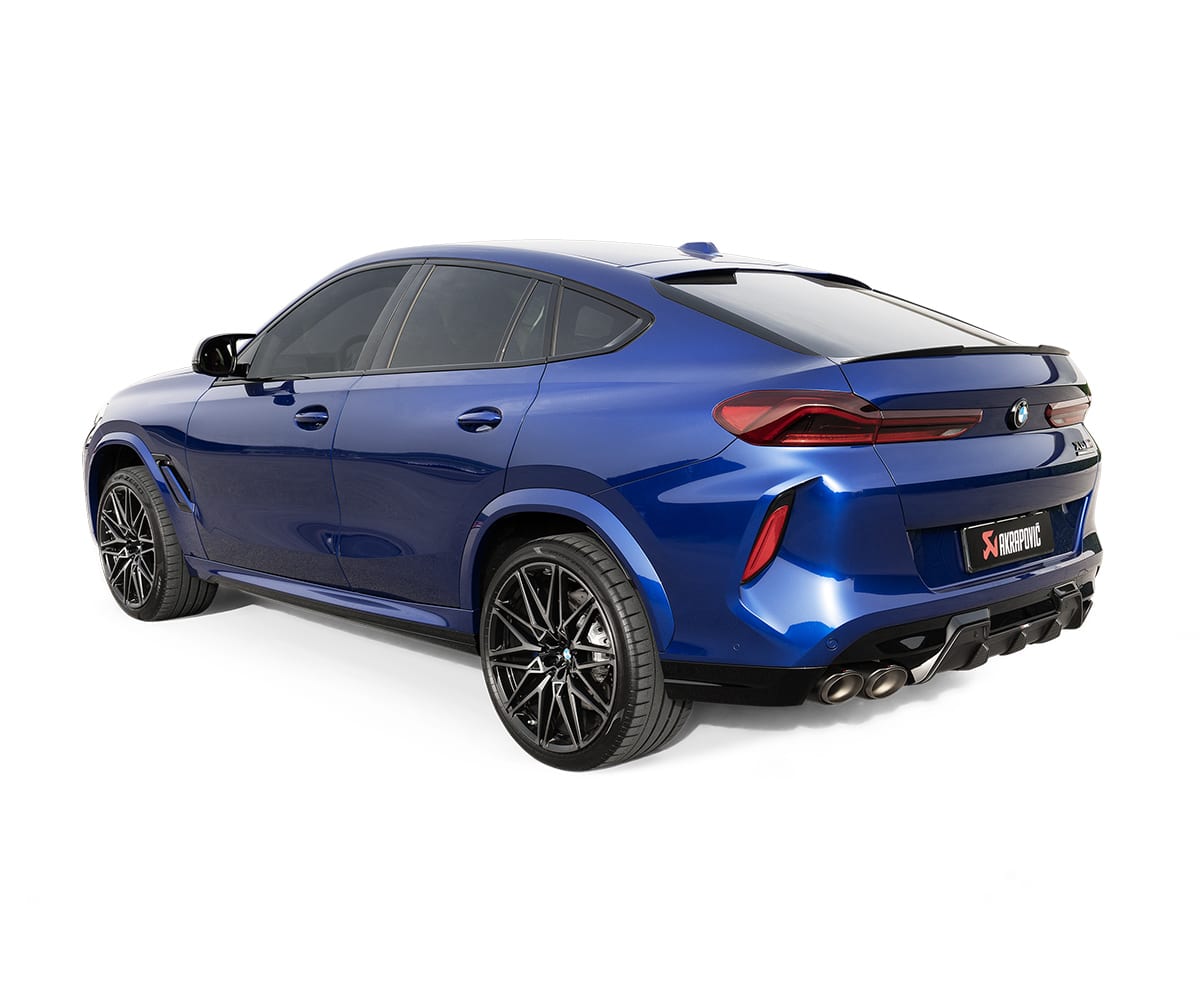 Akrapovič bmw x5m/x6m (f95/f96) 2024+ slip-on line exhaust system 2 Akrapovič bmw x5m/x6m (f95/f96) 2024+ slip-on line exhaust system - image 2