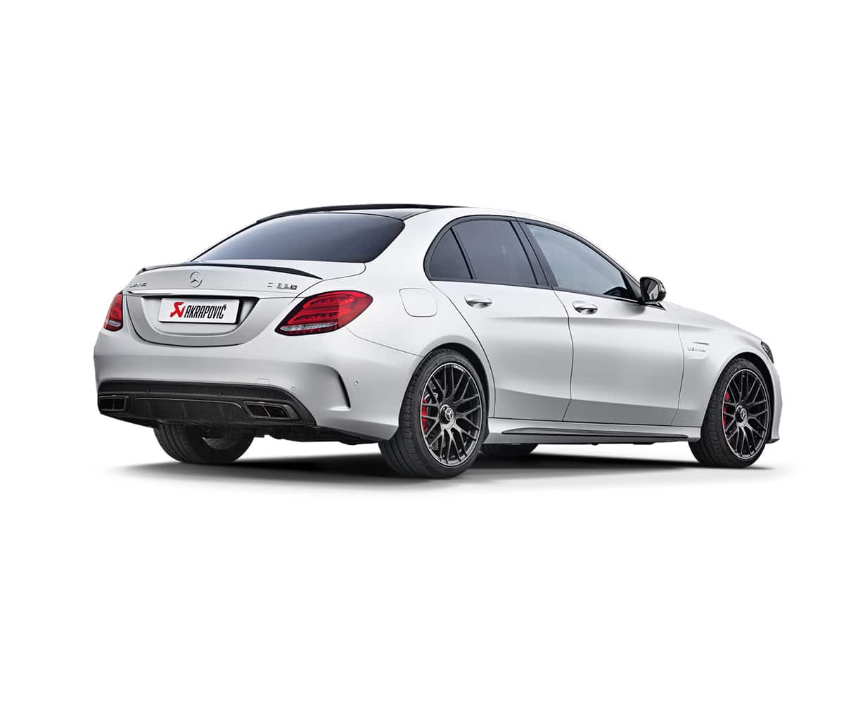 Akrapovič mercedes-amg c63 saloon/estate (w205/s205) evolution exhaust system 5 Akrapovič mercedes-amg c63 saloon/estate (w205/s205) evolution exhaust system - image 5