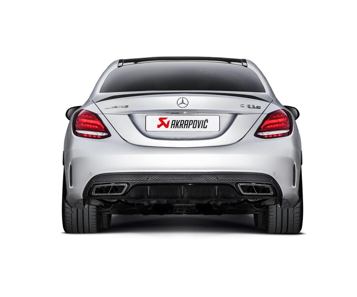 Akrapovič mercedes-amg c63 saloon/estate (w205/s205) evolution exhaust system 6 Akrapovič mercedes-amg c63 saloon/estate (w205/s205) evolution exhaust system - image 6