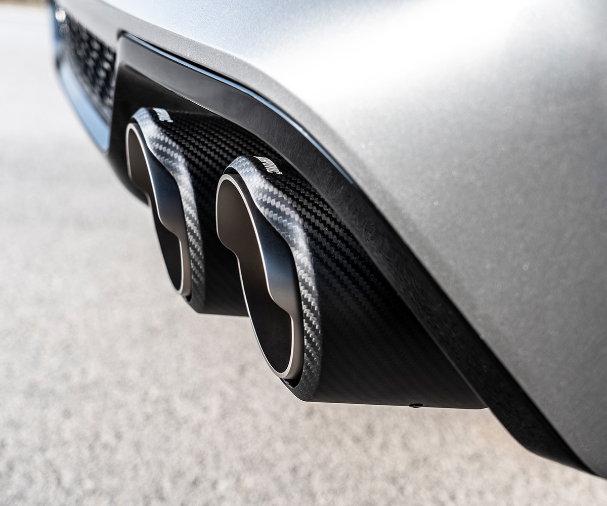 Akrapovič bmw x3m (f97) opf slip-on line exhaust system 5 Akrapovič bmw x3m (f97) opf slip-on line exhaust system - image 5