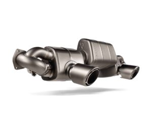 Akrapovič Porsche Cayman GT4 RS/Boxster Spyder RS (718) Slip-On Line Exhaust System
