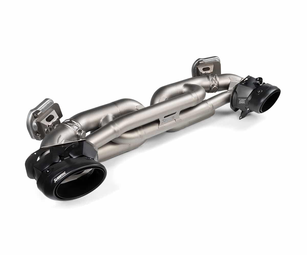 Akrapovič porsche 911 turbo/turbo s (992) slip-on race line exhaust system 1 Akrapovič porsche 911 turbo/turbo s (992) slip-on race line exhaust system