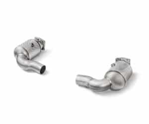 Akrapovič Porsche 911 Turbo/Turbo S (991.2) Link Pipe Set with Cats