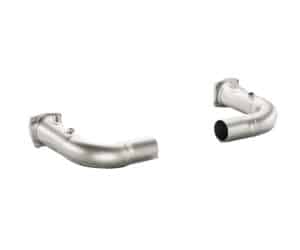 Akrapovič Porsche 911 Turbo/Turbo S (991.1) Catless Link Pipe Set