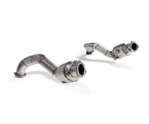 Akrapovič Porsche Cayman GT4 RS/Boxster Spyder RS (718) Sport Cat Link Pipe Set