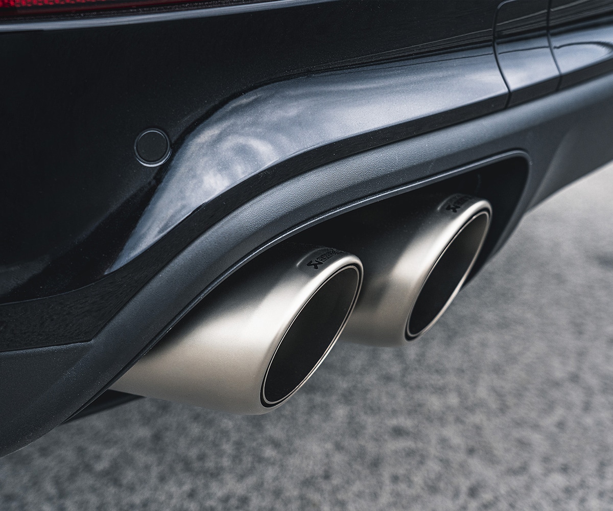 Akrapovič porsche cayenne turbo/gts/turbo s e-hybrid/coupe (536) opf/gpf evolution line exhaust system 6 Akrapovič porsche cayenne turbo/gts/turbo s e-hybrid/coupe (536) opf/gpf evolution line exhaust system - image 6