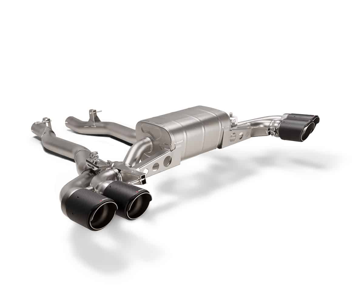 Akrapovič bmw m5/m5 competition/cs (f90) 2021-2023 opf/gpf slip-on line exhaust system 1 Akrapovič bmw m5/m5 competition/cs (f90) 2021-2023 opf/gpf slip-on line exhaust system