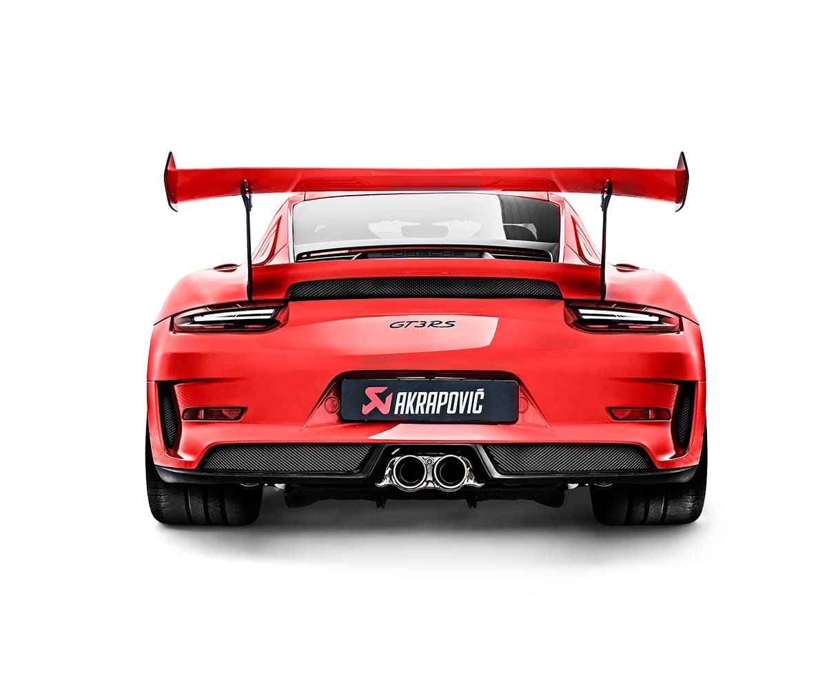 Akrapovič porsche 911 gt3 rs (991. 2) slip-on exhaust system 2 Akrapovič porsche 911 gt3 rs (991. 2) slip-on exhaust system - image 2