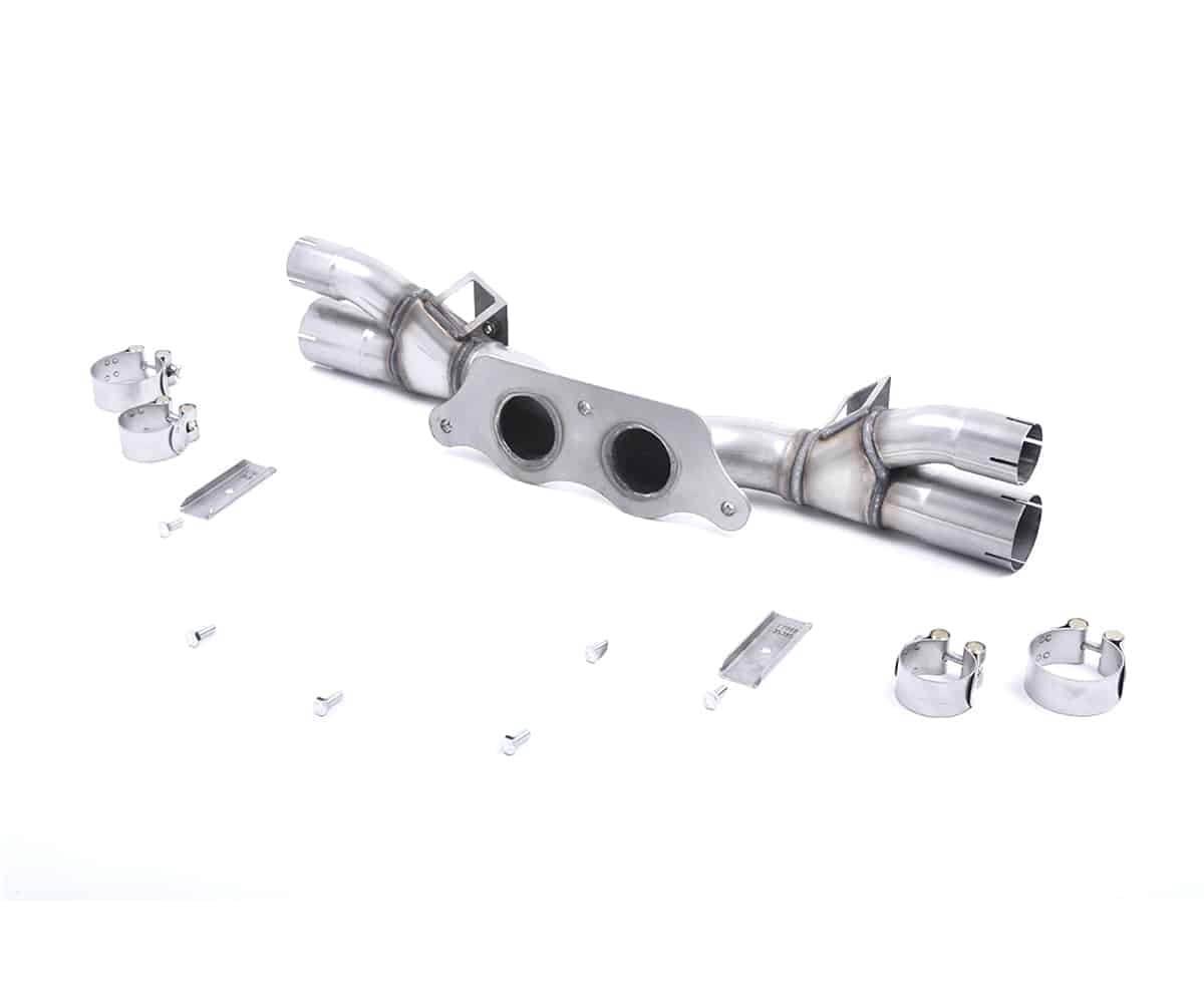 Milltek sport porsche 911 gt3/gt3 rs (991. 1) cat-back exhaust system 2 Milltek sport porsche 911 gt3/gt3 rs (991. 1) cat-back exhaust system - image 2