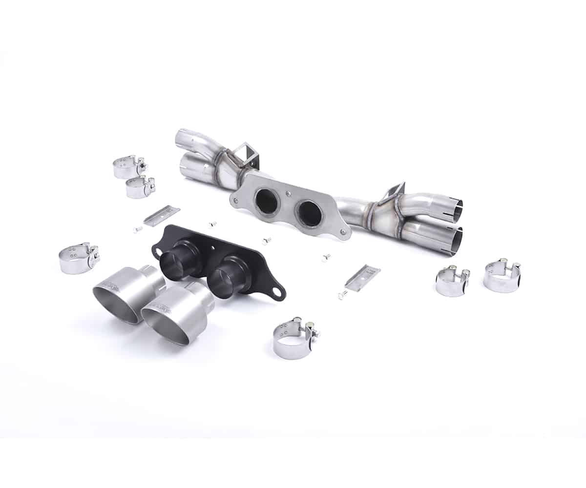 Milltek sport porsche 911 gt3/gt3 rs (991. 1) cat-back exhaust system 4 Milltek sport porsche 911 gt3/gt3 rs (991. 1) cat-back exhaust system - image 4