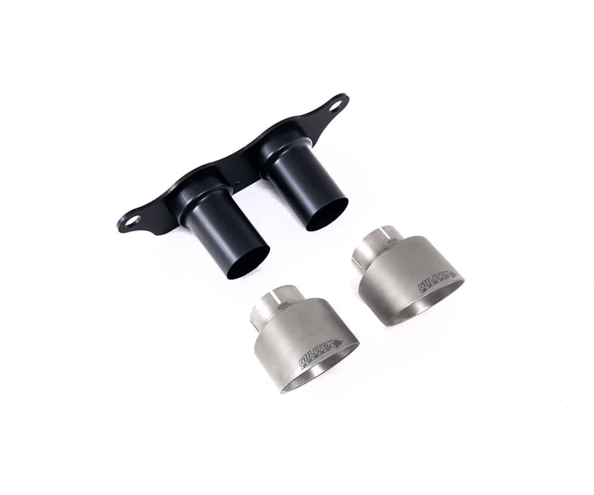 Milltek sport porsche 911 gt3/gt3 rs (991. 2) exhaust tips 1 Milltek sport porsche 911 gt3/gt3 rs (991. 2) exhaust tips