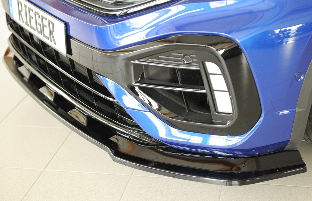 Rieger vw t-roc r/r-line (2022+) front splitter 2 Rieger vw t-roc r/r-line (2022+) front splitter - image 2