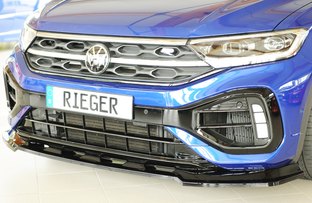 Rieger vw t-roc r/r-line (2022+) front splitter 1 Rieger vw t-roc r/r-line (2022+) front splitter
