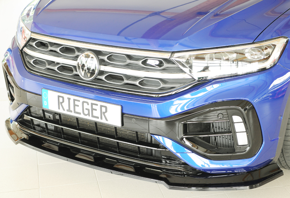 Rieger vw t-roc r/r-line (2022+) front splitter 8 Rieger vw t-roc r/r-line (2022+) front splitter - image 8