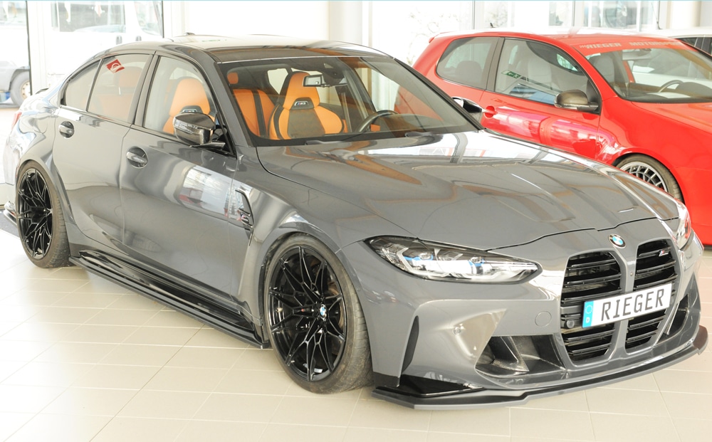 Rieger bmw m3/m4 (g8x) front splitter 6 Rieger bmw m3/m4 (g8x) front splitter - image 6