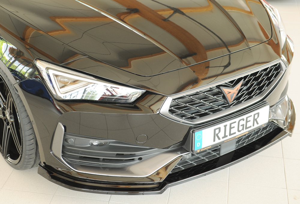 Rieger cupra leon (kl) front splitter 4 Rieger cupra leon (kl) front splitter - image 4