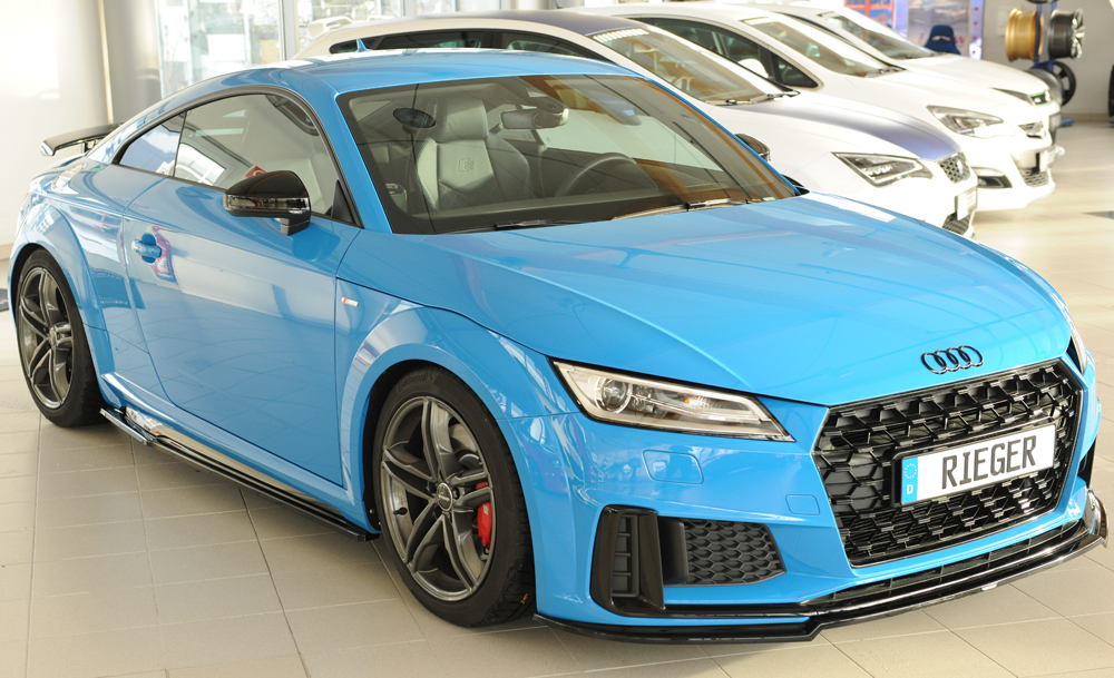 Rieger audi tts/s-line (8s) facelift front splitter 5 Rieger audi tts/s-line (8s) facelift front splitter - image 5