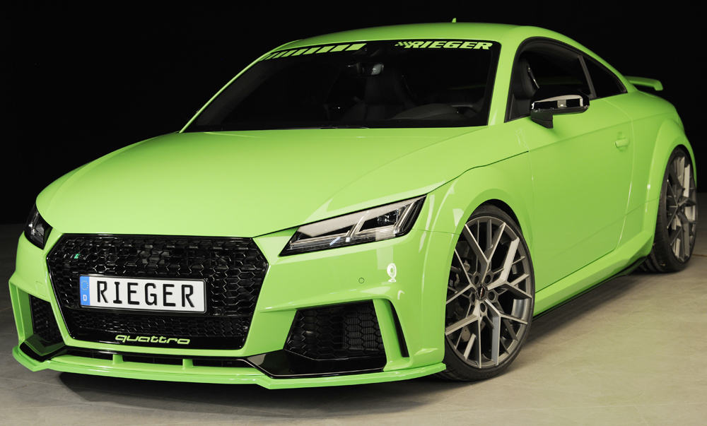 Rieger audi ttrs (8s) pre-facelift front splitter 3 Rieger audi ttrs (8s) pre-facelift front splitter - image 3