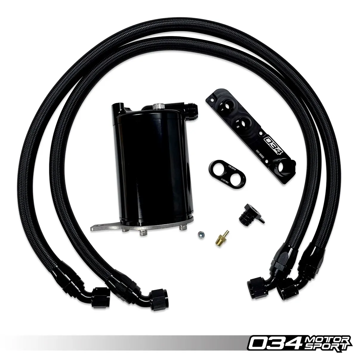 034motorsport mk5 gti/mk6r/s3 ea113 2. 0t fsi catch can kit 1 034motorsport mk5 gti/mk6r/s3 ea113 2. 0t fsi catch can kit