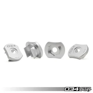 034Motorsport AWD MQB/ MQB EVO Billet Aluminium Rear Subframe Mount Inserts