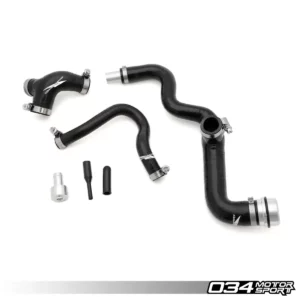 034Motorsport - Breather Hose Kit, Late-AMB Audi A4 1.8T, Reinforced Silicone