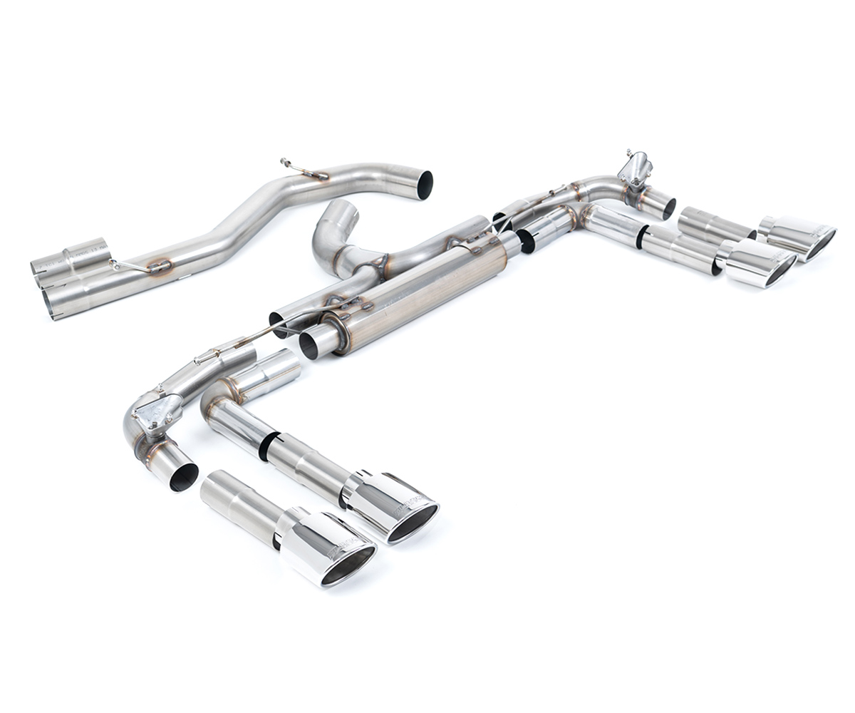 Milltek sport audi s3 (8y) saloon gpf-back exhaust 4 Milltek sport audi s3 (8y) saloon gpf-back exhaust - image 4