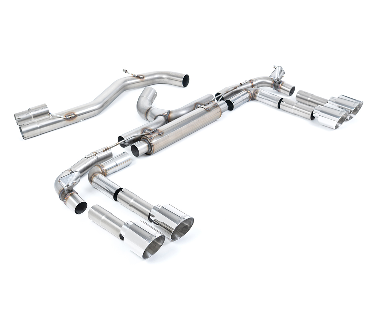 Milltek sport audi s3 (8y) saloon gpf-back exhaust 1 Milltek sport audi s3 (8y) saloon gpf-back exhaust