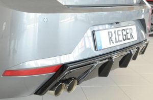 Rieger Seat Ibiza (KJ) Rear Diffuser for Custom Exhaust