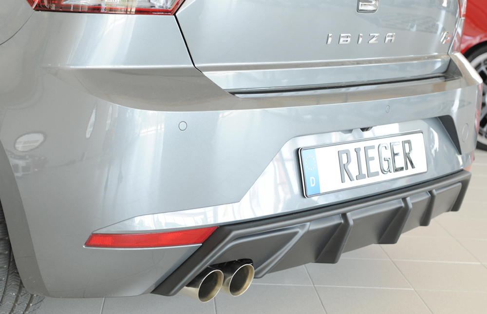 Rieger seat ibiza (kj) rear diffuser for custom exhaust 2 Rieger seat ibiza (kj) rear diffuser for custom exhaust - image 2