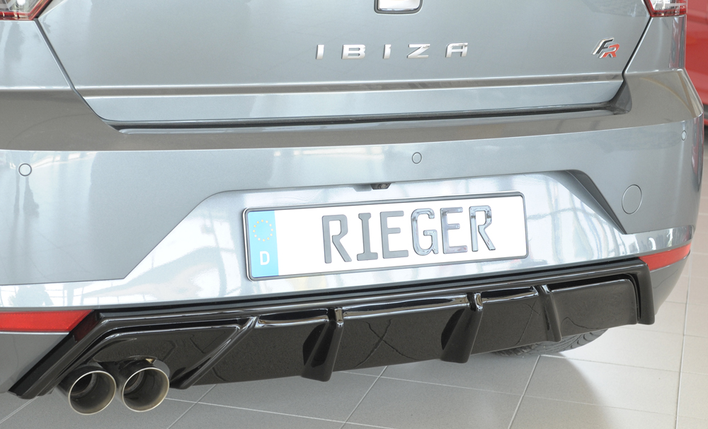 Rieger seat ibiza (kj) rear diffuser for custom exhaust 3 Rieger seat ibiza (kj) rear diffuser for custom exhaust - image 3