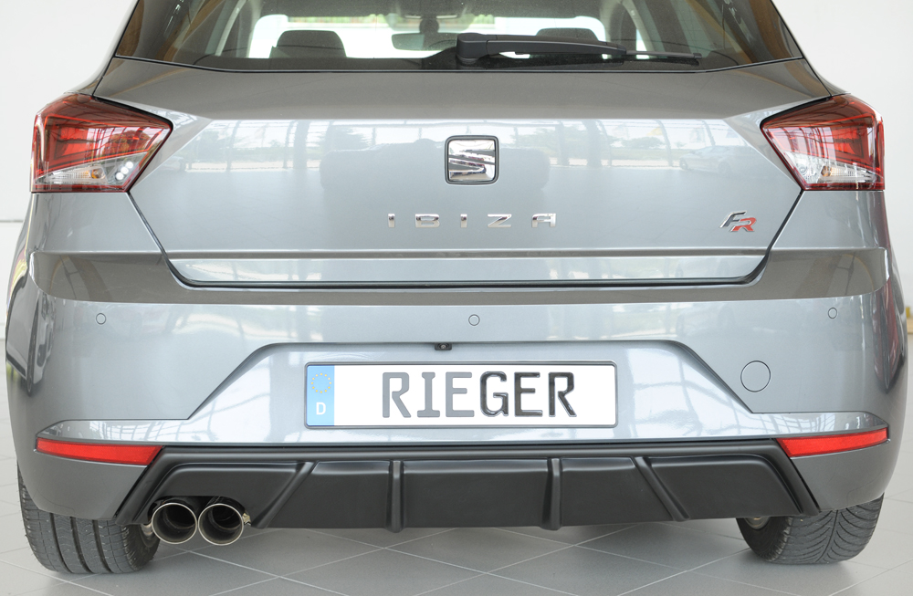Rieger seat ibiza (kj) rear diffuser for custom exhaust 4 Rieger seat ibiza (kj) rear diffuser for custom exhaust - image 4