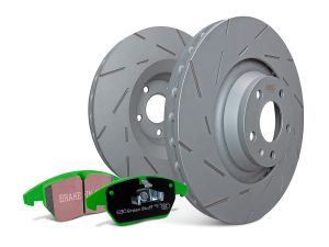 EBC Brakes Bundle - Rear 300mm USR Discs with Greenstuff 2000 Pads - PD06KR400