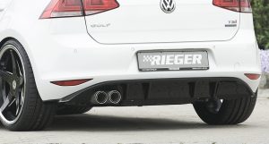 Rieger VW Golf Mk7 Pre-Facelift (2013 - 2016) Rear Diffuser