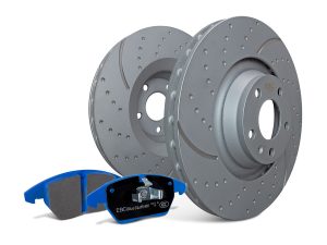 EBC Brakes Bundle - Front 340mm GD Discs with Bluestuff Pads - PD14KF1274