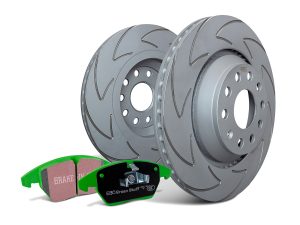 EBC Brakes Bundle - Front 308mm BSD Discs with Greenstuff 2000 Pads - PD16KF070