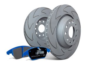 EBC Brakes Bundle - Front 280mm BSD Discs with Bluestuff Pads - PD19KF385