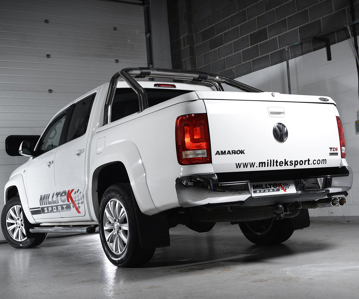 Milltek sport vw amarok 2. 0bitdi 163/180ps cat-back exhaust system 4 Milltek sport vw amarok 2. 0bitdi 163/180ps cat-back exhaust system - image 4