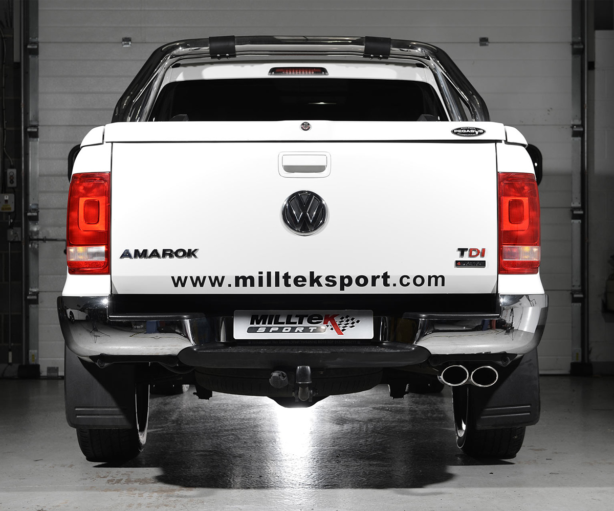 Milltek sport vw amarok 2. 0bitdi 163/180ps cat-back exhaust system 5 Milltek sport vw amarok 2. 0bitdi 163/180ps cat-back exhaust system - image 5