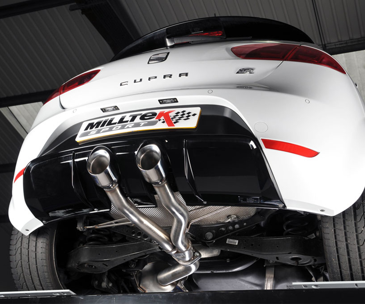 Milltek sport seat leon cupra r 2. 0tfsi cat-back exhaust system 6 Milltek sport seat leon cupra r 2. 0tfsi cat-back exhaust system - image 6