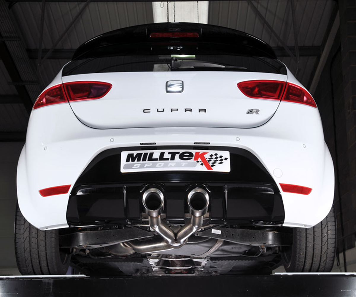 Milltek sport seat leon cupra r 2. 0tfsi cat-back exhaust system 7 Milltek sport seat leon cupra r 2. 0tfsi cat-back exhaust system - image 7
