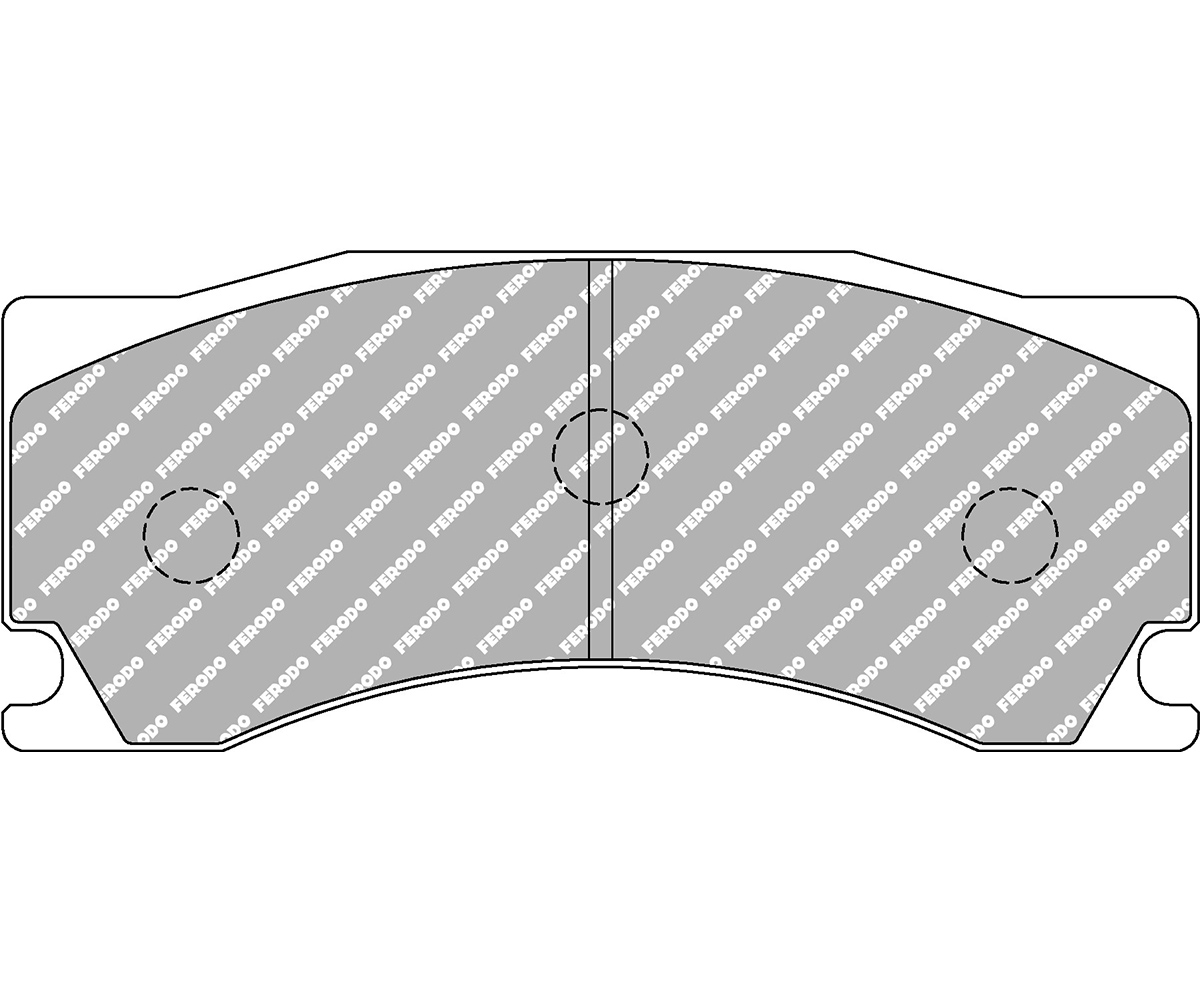 Frp3142h - ferodo racing ds2500 brake pad 2 Frp3142h - ferodo racing ds2500 brake pad - image 2